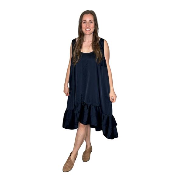 UNIVERSAL STANDARD Navy Blue Taza Trapeze Dress Size Large US 22-24 - Picture 1 of 11